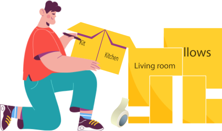 Gather supplies for Residential Moving